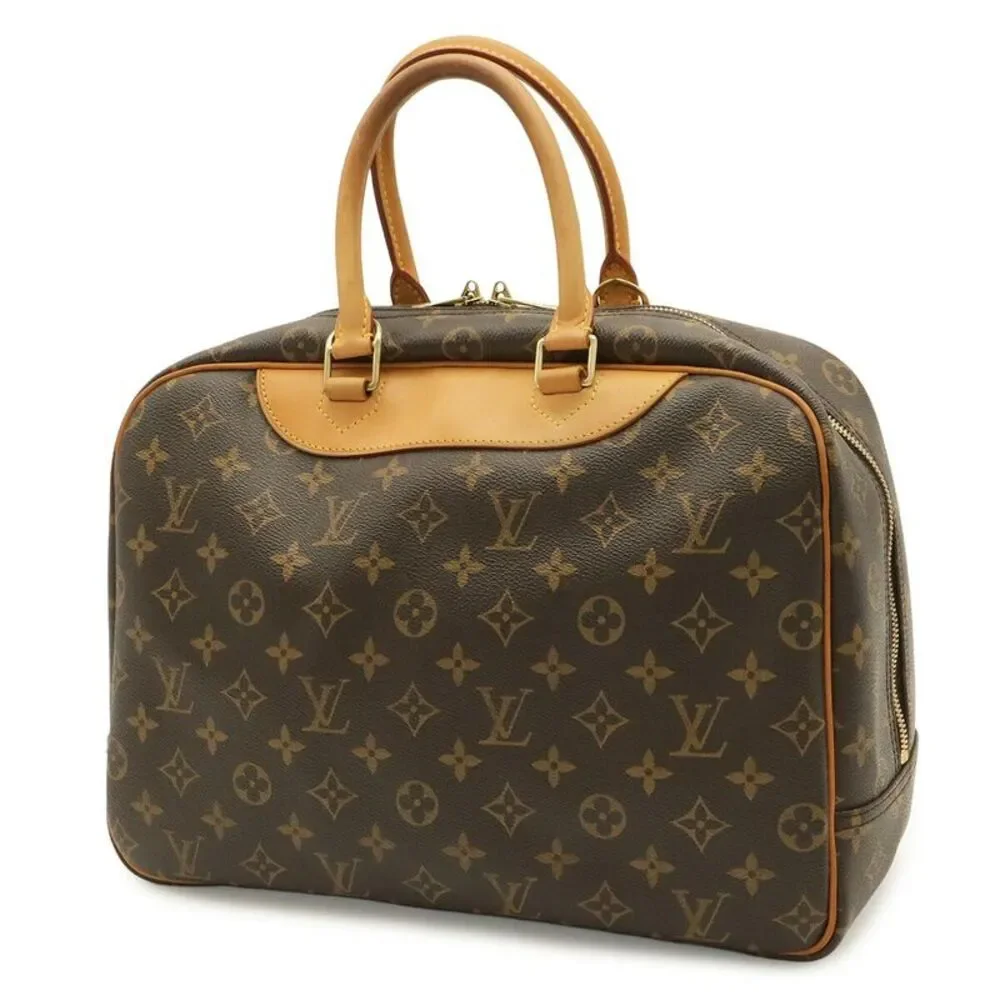 Louis Vuitton Monogram Bowling Vanity Handbag